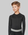 PROACT Kinder Langarm Doppelhaut T-Shirt. Schnelltrocknend T-Shirt personalisierbar