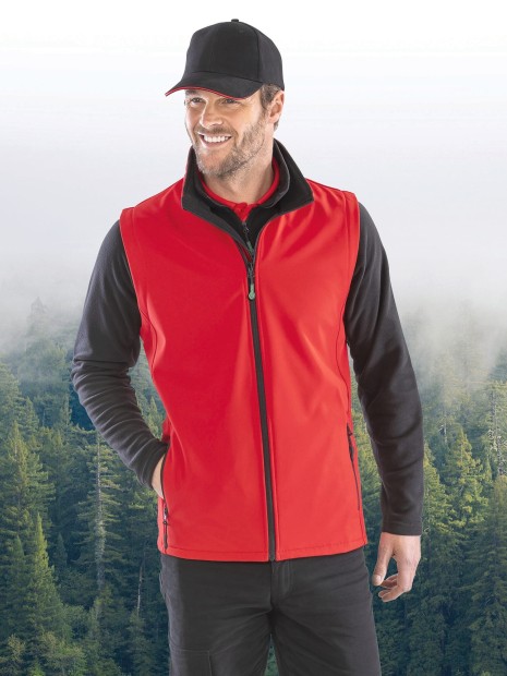 Softshells à personnaliser RESULT Bodywarmer Softshell Homme Printable 