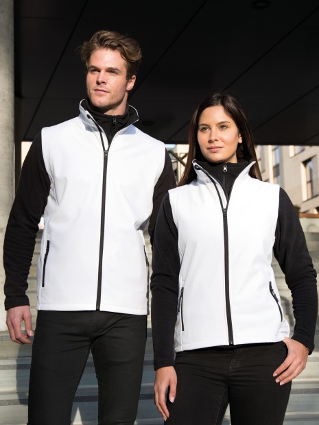 Softshells à personnaliser RESULT Bodywarmer Softshell Femme Printable 
