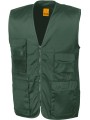 RESULT Gilet Safari vert lichen personnalisable
