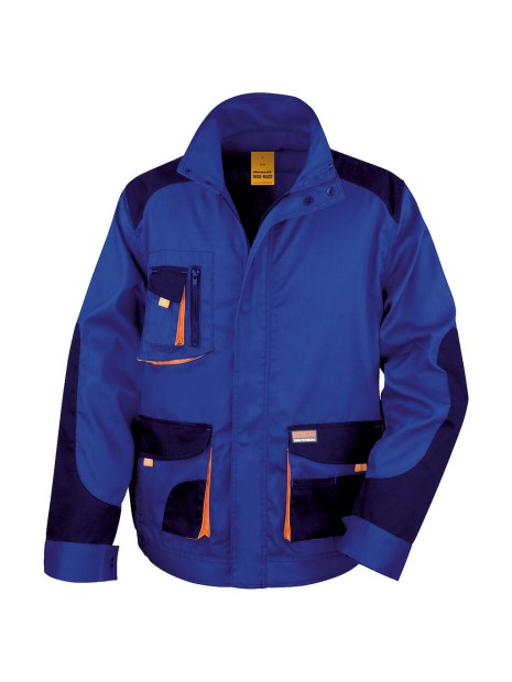 RESULT Veste Lite royal/navy/orange personnalisable