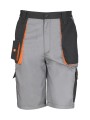 RESULT Short Lite grey/black/orange personnalisable