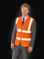 Gilets de sécurité à personnaliser RESULT Gilet de sécurité zippé 
