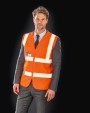 RESULT Core Zip ID Safety Tabard Warnweste personalisierbar