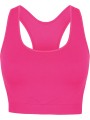 SKINNIFIT Brassière sport rose neon personnalisable