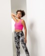 SKINNIFIT Women's Workout Cropped Top T-Shirt personalisierbar
