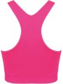 SKINNIFIT Brassière sport rose neon personnalisable