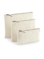 WESTFORDMILL Pochette en toile de coton naturel personnalisable