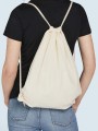 Sacs & Bagagerie à personnaliser BAGS BY JASSZ Organic Cotton Drawstring Backpack 
