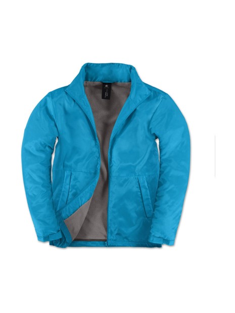 B&C Veste homme Multi-Active atoll/warm grey personnalisable