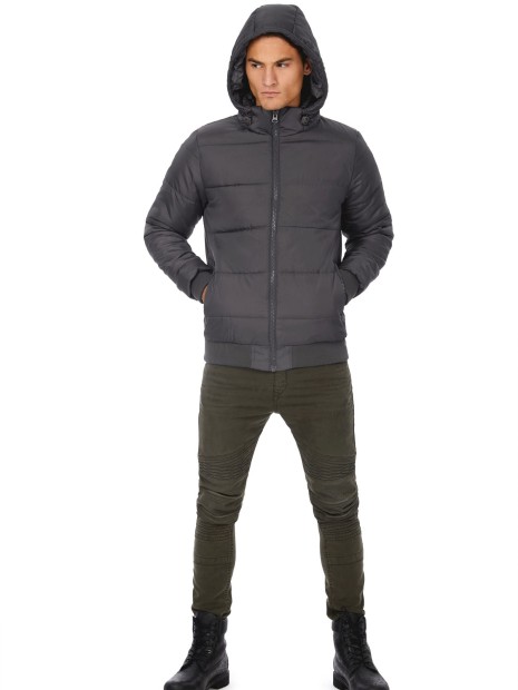 Vestes à personnaliser B&C Doudoune Homme Superhood 