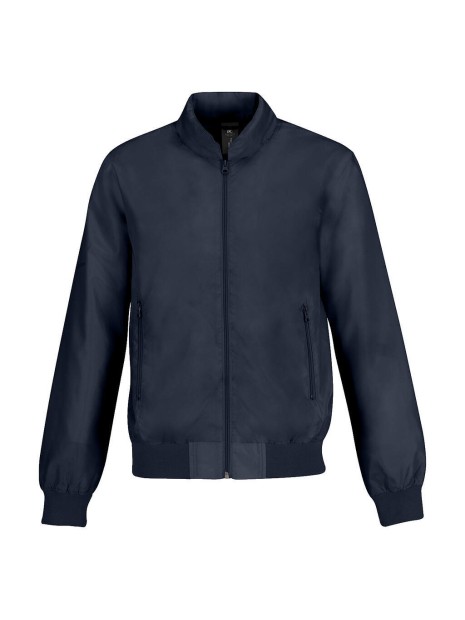B&C TROOPER MEN navy/neon green personnalisable