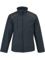 B&C Veste Softshell Shield Pro bleu marine personnalisable