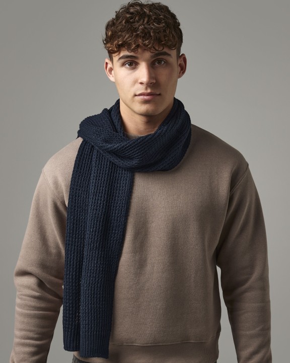 Écharpes personnalisable BEECHFIELD CLASSIC WAFFLE KNIT SCARF