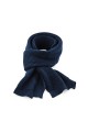 BEECHFIELD CLASSIC WAFFLE KNIT SCARF french marine personnalisable