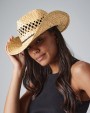 BEECHFIELD STRAW COWBOY HAT Bob-Muetze personalisierbar