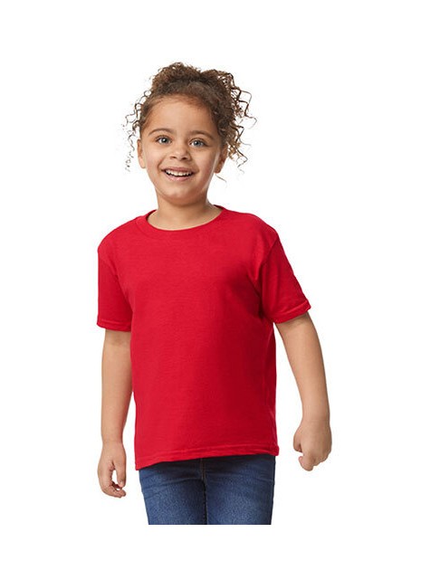 GILDAN Heavy Cotton Toddler T-Shirt rouge personnalisable