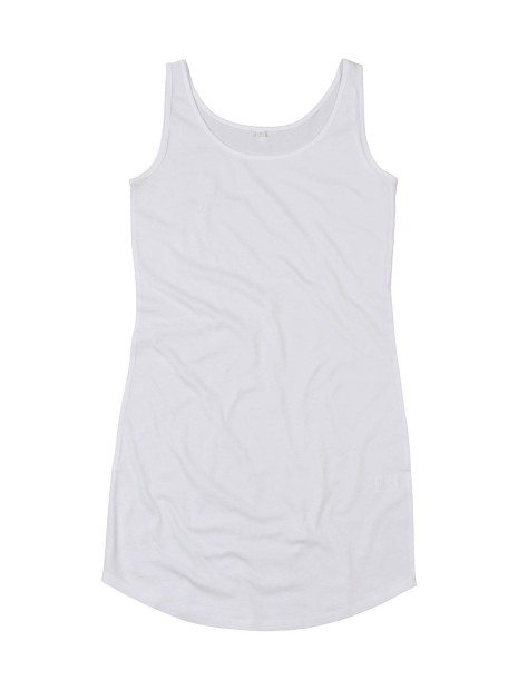 MANTIS CURVED VEST DRESS blanc personnalisable