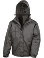 RESULT Parka 3en1 intérieur Softshell noir personnalisable