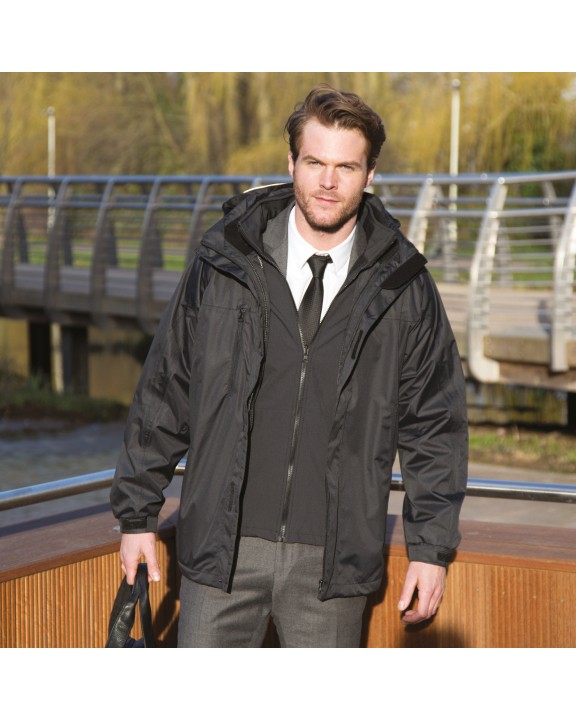 Jas RESULT Mens 3-in-1 Journey Jacket with Softshell - Binnenjas voor bedrukking &amp; borduring