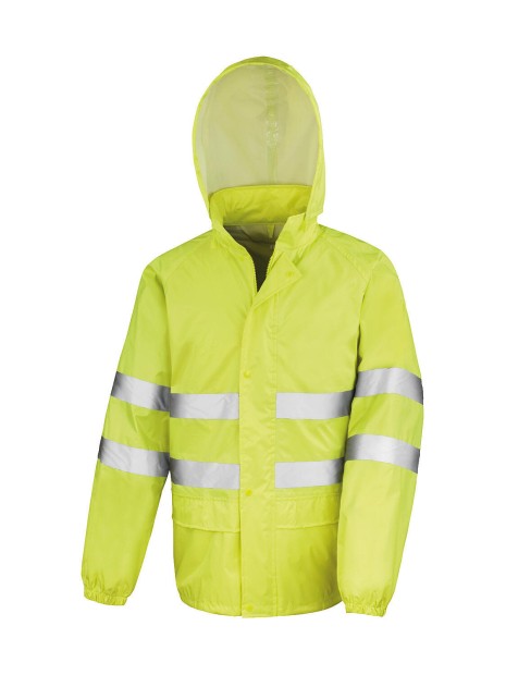 RESULT Hi-Vis Waterproof Suit fluo yellow personnalisable