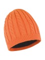 RESULT Mariner Knitted Hat burnt orange/black personnalisable