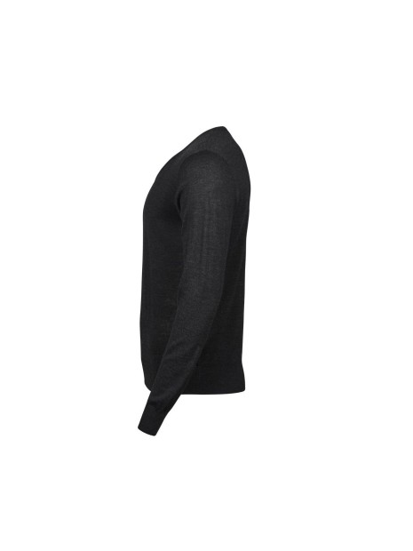 TEE JAYS MENS V-NECK noir personnalisable