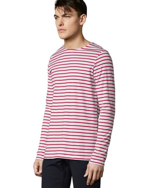 T-Shirts à personnaliser SOL'S Marine Men blanc/rouge