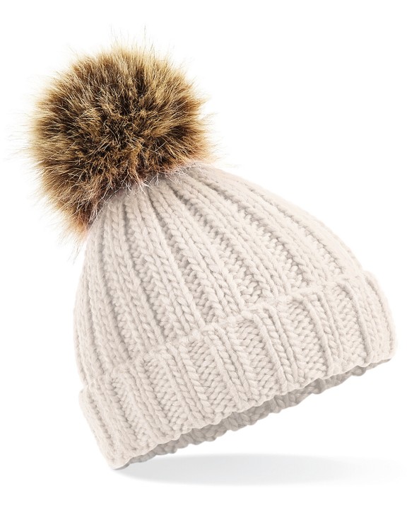 BEECHFIELD Pom pom beanie Mütze, Schal & Handschuh personalisierbar