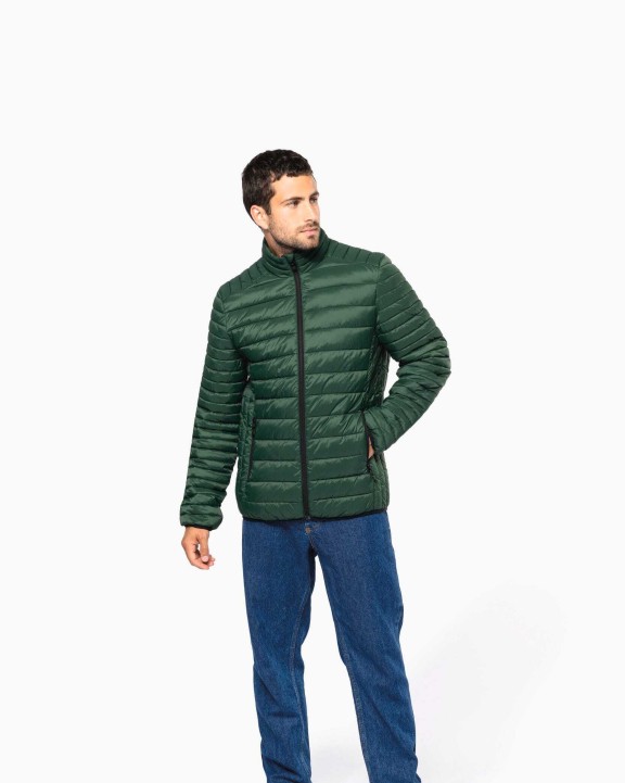 KARIBAN Leichte Steppjacke für Herren Jacke personalisierbar