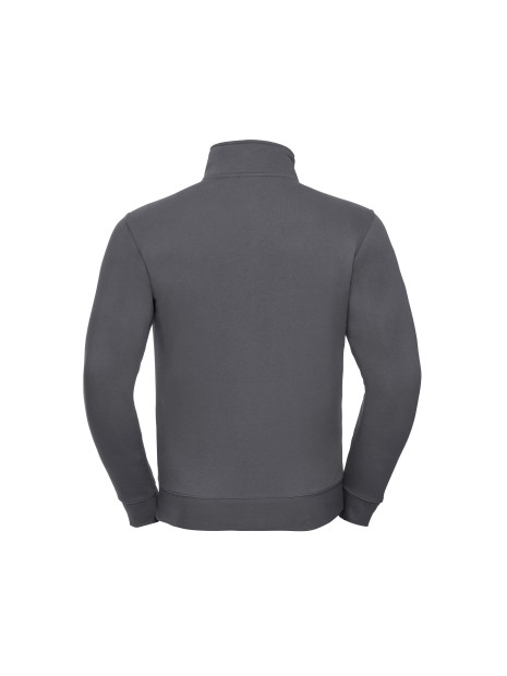 RUSSELL MEN´S AUTHENTIC SWEAT JACKET gris convoi personnalisable