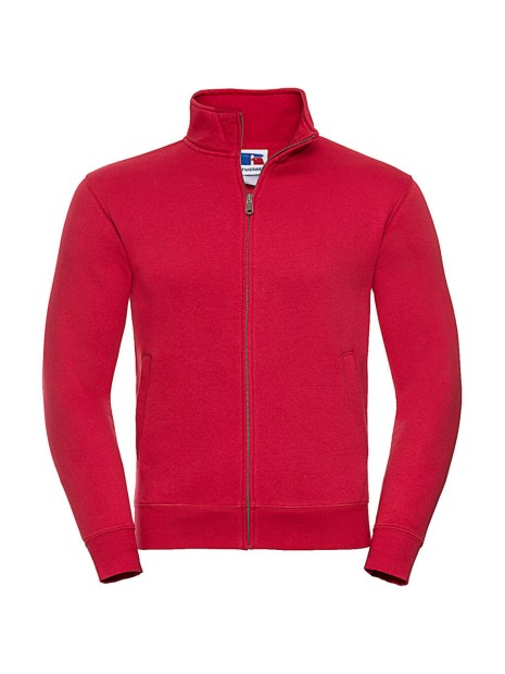 RUSSELL MEN´S AUTHENTIC SWEAT JACKET rouge classique personnalisable