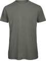 B&C T-shirt Organic Inspire col rond Homme millennial khaki personnalisable
