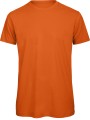 B&C T-shirt Organic Inspire col rond Homme orange urbain personnalisable