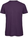 B&C T-shirt Organic Inspire col rond Homme violet urbain personnalisable