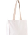 KIMOOD Shoppingtasche mit Seitenfalte Tote Bag personalisierbar