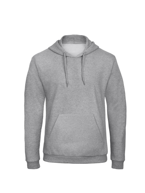B&C Sweat-shirt capuche ID.203 heather grey personnalisable