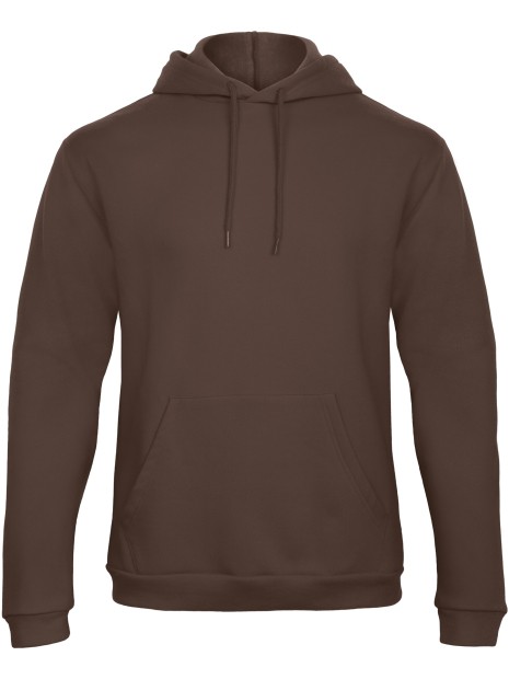 B&C Sweat-shirt capuche ID.203 brun personnalisable
