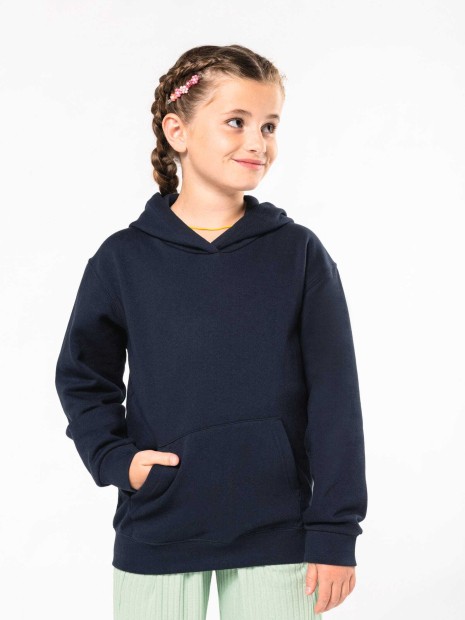 Sweat-shirts à personnaliser KARIBAN Sweat-shirt capuche enfant 