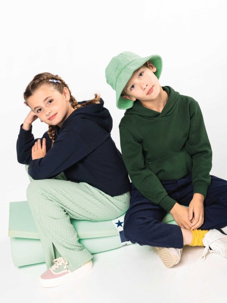Sweat-shirts à personnaliser KARIBAN Sweat-shirt capuche enfant 