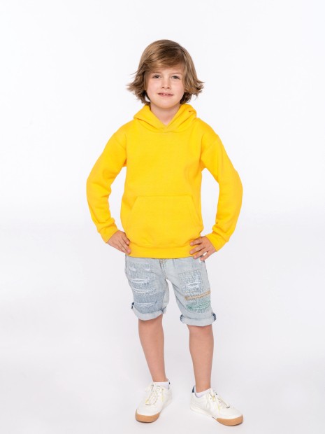 Sweat-shirts à personnaliser KARIBAN Sweat-shirt capuche enfant 