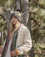 Bonnet, Écharpe & Gant personnalisable BEECHFIELD CORKSCREW POM POM BEANIE