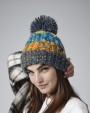 Bonnets personnalisable BEECHFIELD CORKSCREW POM POM BEANIE