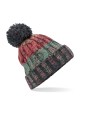 Bonnet, Écharpe & Gant personnalisable BEECHFIELD CORKSCREW POM POM BEANIE