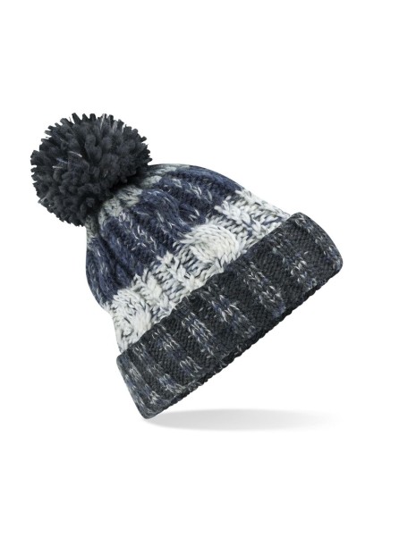 BEECHFIELD CORKSCREW POM POM BEANIE arctic down personnalisable