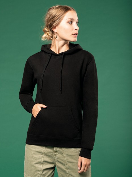 Sweat-shirts à personnaliser KARIBAN Sweat-shirt capuche femme 