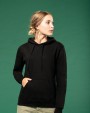 KARIBAN Damen Kapuzensweatshirt Sweatshirt personalisierbar