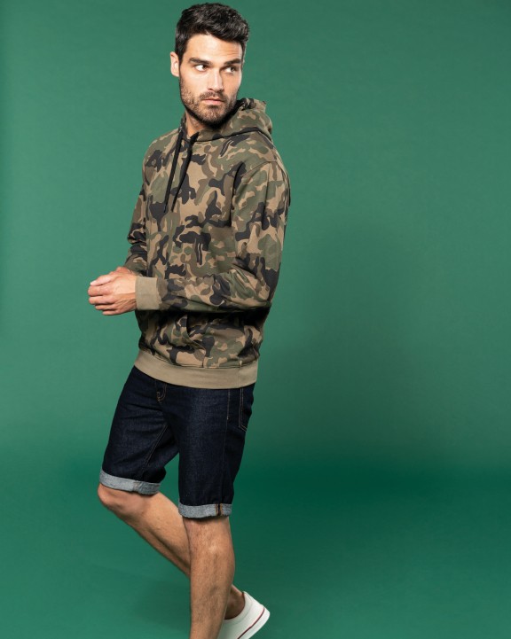 Sweater KARIBAN Herensweater met capuchon voor bedrukking &amp; borduring