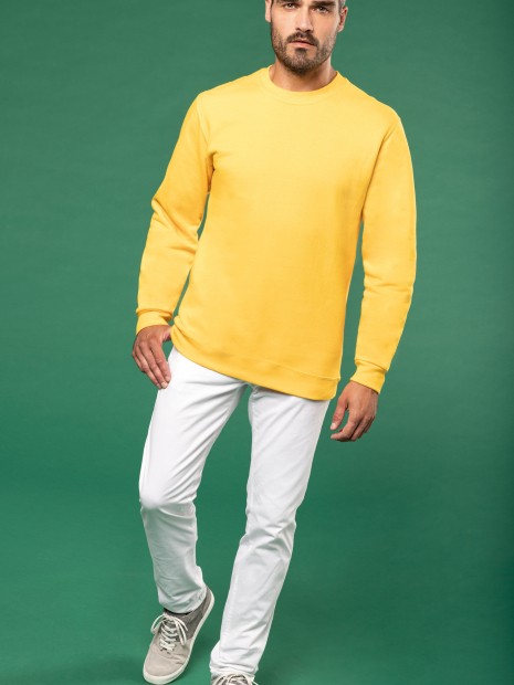 Sweat-shirts à personnaliser KARIBAN Sweat-shirt col rond unisexe 