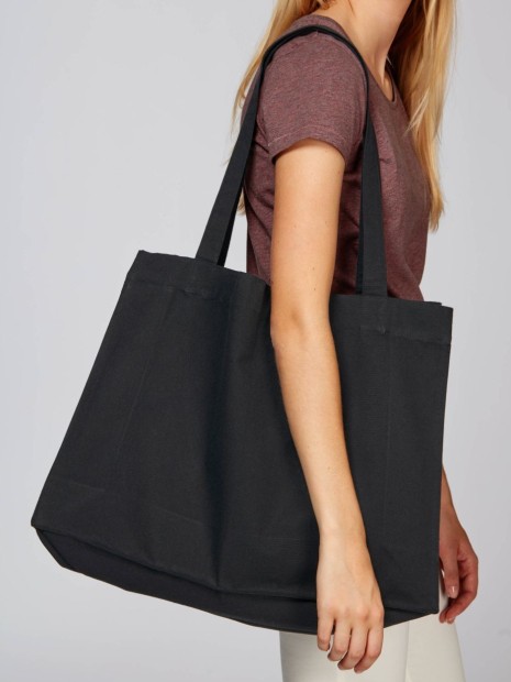 Tote bags à personnaliser STANLEY/STELLA Shopping Bag noir